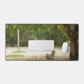 Li Garden Series: Waiting in Stillness Schreibtischunterlage (Tastatur & Maus)