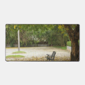 Li Garden Series: Waiting in Stillness Schreibtischunterlage (Vorderseite)