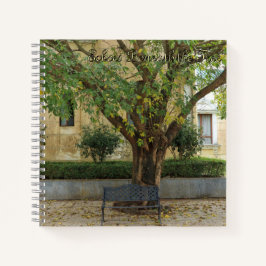 Li-Garten-Serie: Echos unter dem Baum Notizblock