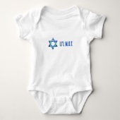 Li’l M.O.T. Jewish Baby Strampler (Vorderseite)