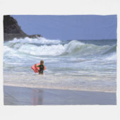 LI L SURFER TYP FLEECEDECKE (Vorderseite (Horizontal))