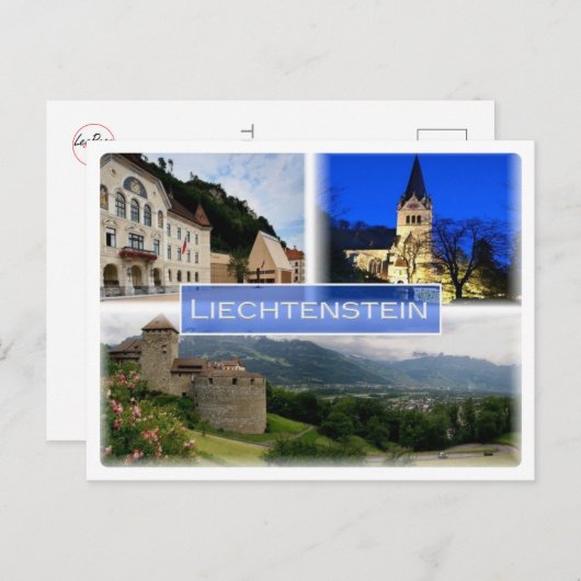 LI Liechtenstein - Postkarte (Vorne/Hinten)