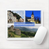 LI Liechtenstein - Vaduz Mousepad (Mit Mouse)