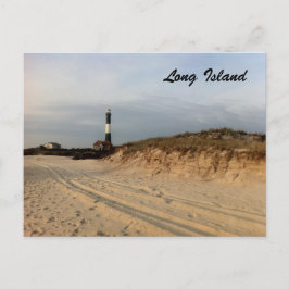 LI Lighthouse Postkarte