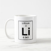 Li - Lithium Kaffeetasse (Links)