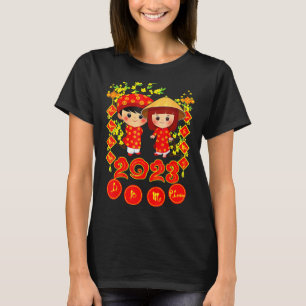 Li Xi Me Bitte Tet 2023 Dekoration Vietnamesisch N T-Shirt