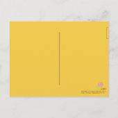 *'Li-Yellow' Design, Postkarte (Rückseite)