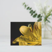 *'Li-Yellow' Design, Postkarte (Stehend Vorderseite)