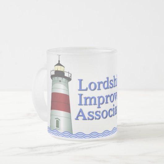 LIA MATTIERT GLASKAFFEE TASSE (Vorderseite Links)