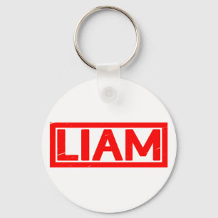 Liam Briefmarke Schlüsselanhänger