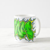 LIAM Graffiti Name - Kaffeetasse (VorderseiteRechts)