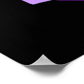 Liam in Lila Poster (Ecke)