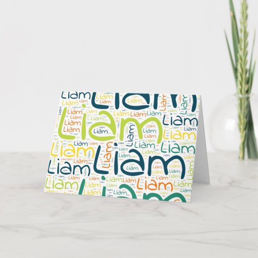 Liam Karte (Vorderseite)