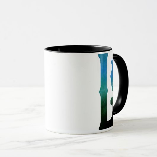 LIAM -L- Blues/Schwarz Tasse (VorderseiteRechts)
