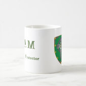 {Liam} Name bedeutet Schild-Tasse Kaffeetasse (Mittel)