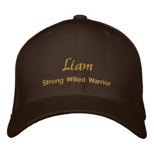 Liam Name Cap / Hat Bestickte Kappe
