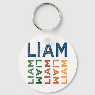 Liam Niedlich Colorful Schlüsselanhänger
