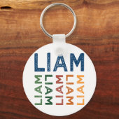 Liam Niedlich Colorful Schlüsselanhänger (Vorderseite)