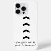 Liam Payne Zickzack Phone Case Erinnern (Rückseite)