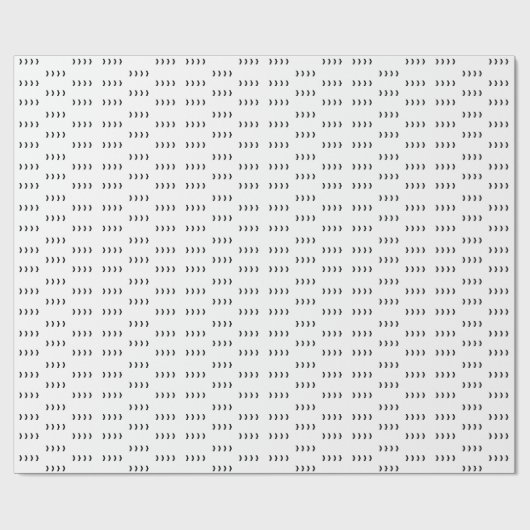 Liam Payne Zickzack Tattoo Inspiriert Wrapping Pap Geschenkpapier (Flach)