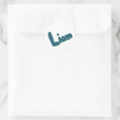Liam Runder Aufkleber (Tasche)