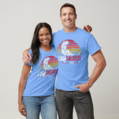 Liam Saurus Lustiger personalisierter Dinosaurier T-Shirt (Unisex)