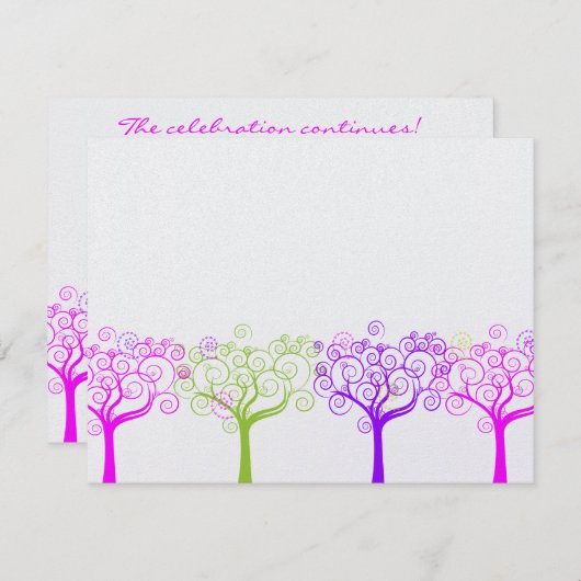 Liana Claire Shimmery Bat Mitzvah Sweet 16 Party Einladung (Vorne/Hinten)