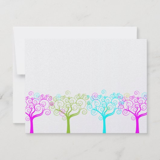 Liana Claire Shimmery Bat Mitzvah Sweet 16 UAWG RSVP Karte (Vorderseite)