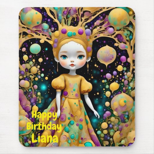 LIANA ~ Seltsames Geburtstagskind ~ Mousepad (Vorne)