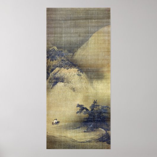 Liang Kai Snowy Scenery Poster (Vorne)