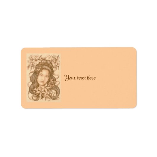 Lianna Adressaufkleber (Vorne)