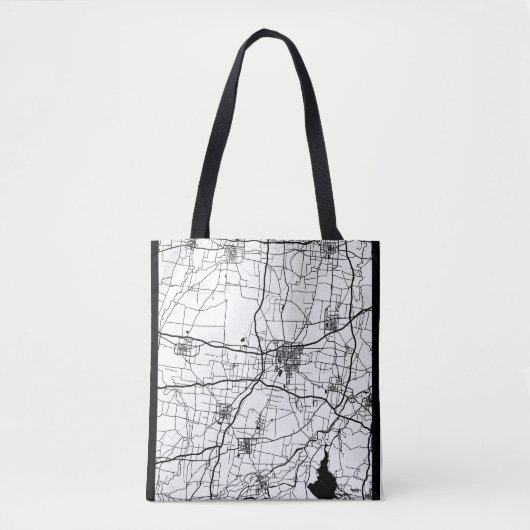 Liaocheng China City Map Tasche (Vorderseite)