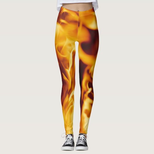 Liar Liar Pants on Fire Leggings (Vorderseite)