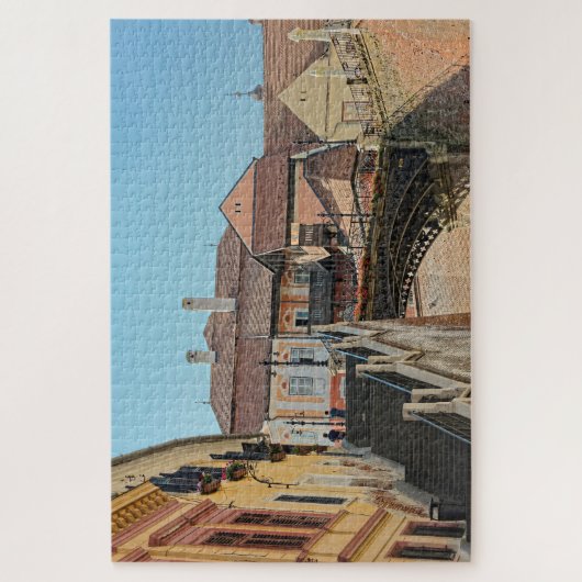 Liars bridge Sibiu Rumänien Puzzle (Vertikal)