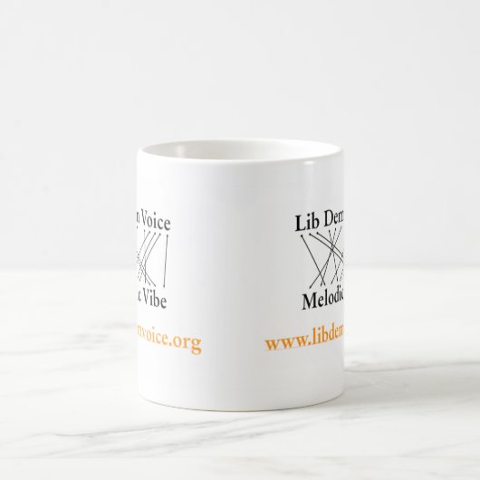 Lib Dem äußern Tasse v2 (Mittel)