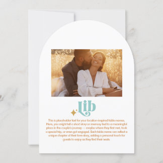 Lib-Tischnummer Einladung