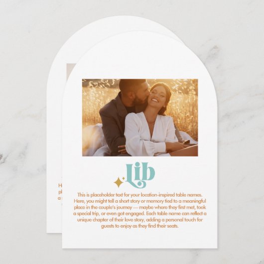 Lib-Tischnummer Einladung (Vorne/Hinten)