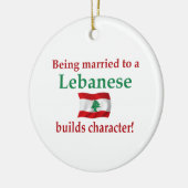 Libanese errichtet Charakter Keramik Ornament (Links)