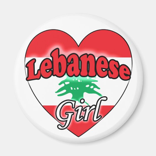 Libanese Girl Magnet (Vorne)