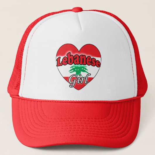 Libanese Girl Truckerkappe (Vorderseite)