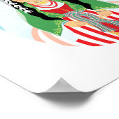 Libanesisch (hohe Kopfbedeckung) Matryoshka Poster (Ecke)