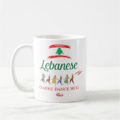 libanesische Dabke Dance Gift Tasse (Links)