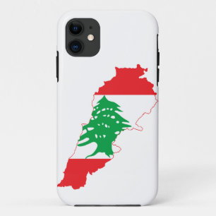 libanesische Flag-Karte Case-Mate iPhone Hülle