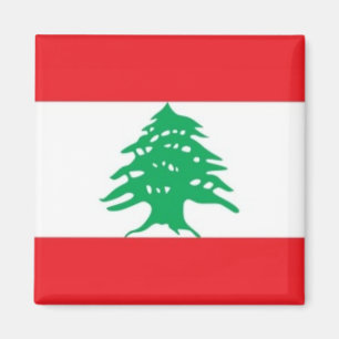 Libanesische FLAG Libanon, Kühlschrank Magnet