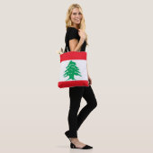 Libanesische Flagge, Flagge des Libanon Tasche (Am Model)