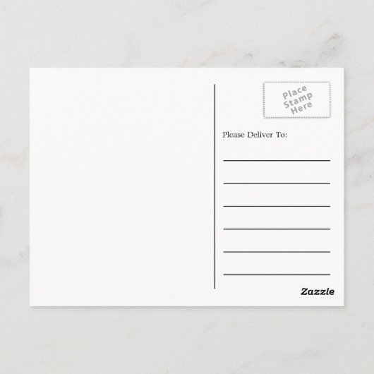 Libanesische Flagge, Flagge Libanons Postkarte (Rückseite)