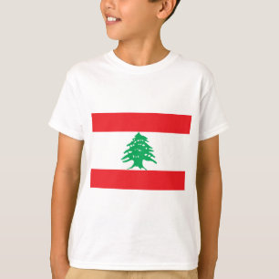 Libanesische Flagge - Flagge von der Libanon T-Shirt