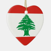 libanesische Flagge Keramikornament (Rechts)