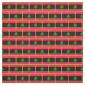 libanesische Flagge & libanesische Modefabrik /umg Stoff (Muster)