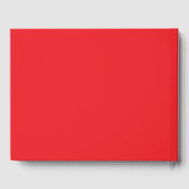 Libanesische Flagge (Libanon-Flagge) Gästebuch (Rückseite)